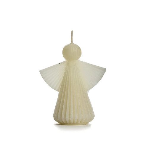 Figuurkaars kerstengel Vanille